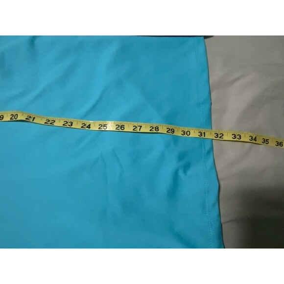 NEW Florida designer Women’s M USA Made Short Sleeve Blue Sundress UV50 NWT - Picture 10 of 12